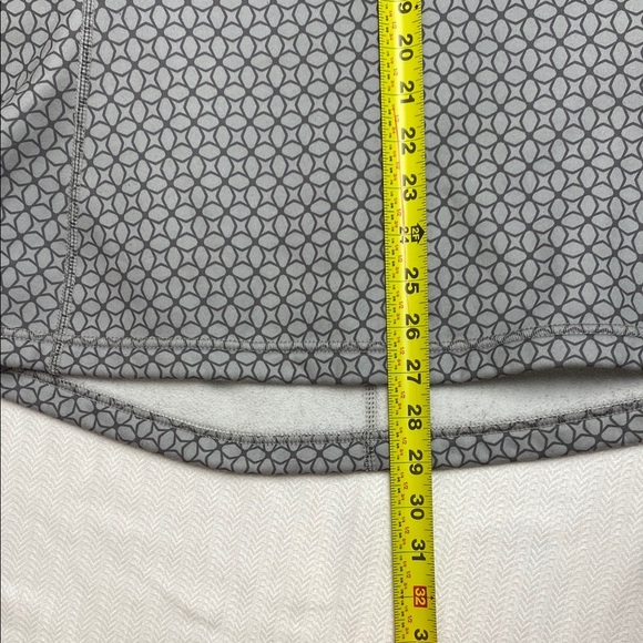 Lands' End Quarter-Zip Pullover Sweatshirt Reflective Performance Gray Size 12 - Picture 16 of 16